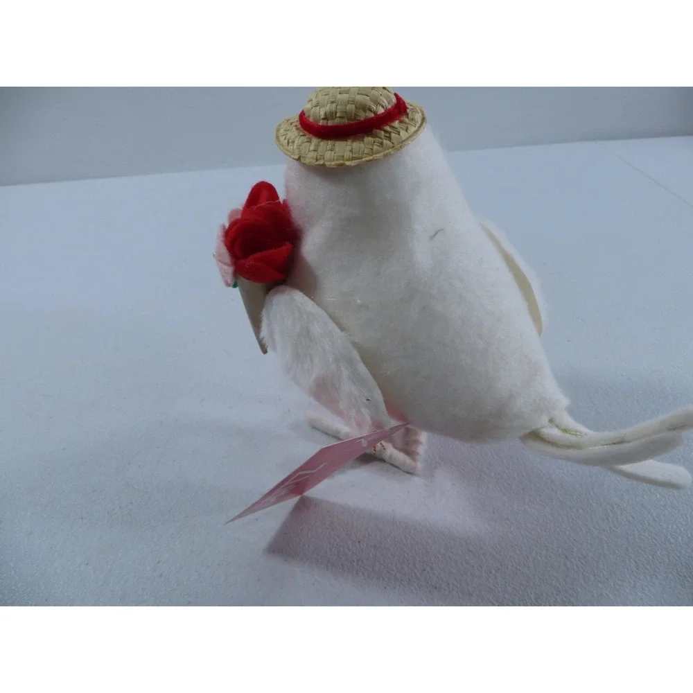 Spritz Feathery Friends 2023 Jet Valentine's Day Love Bird‎ Decoration NWT